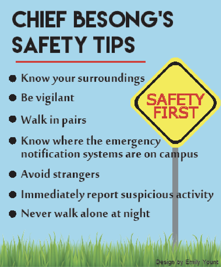 Chief Besong offers safety tips