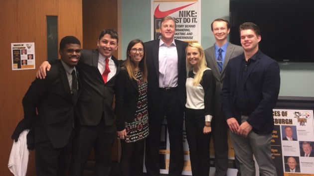 Pittsburgh play-by-play broadcasters visit Point Park