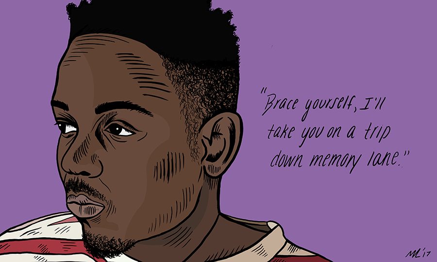 Kendrick Lamar’s 2012 album “good kid, m.A.A.d city” continues to compel audiences in 2017.