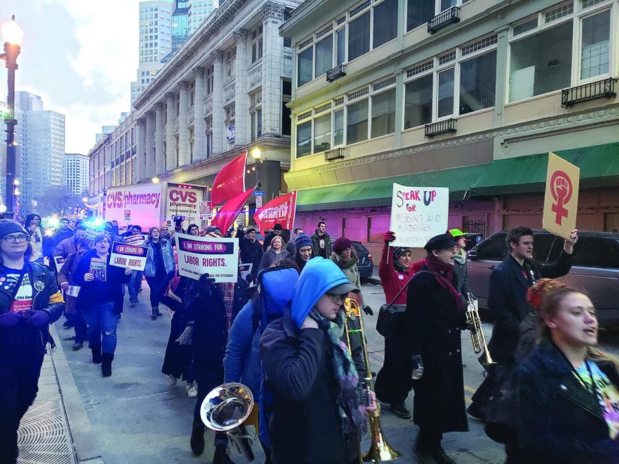 This past Saturday the day after International Women’s Day, the International Women’s Strike took over the streets of Downtown Pittsburgh. The strike was organized in protest against inequality and oppression under capitalism.