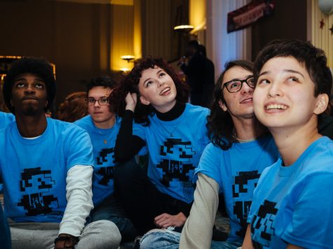 First-year floors compete at Pizza with the President