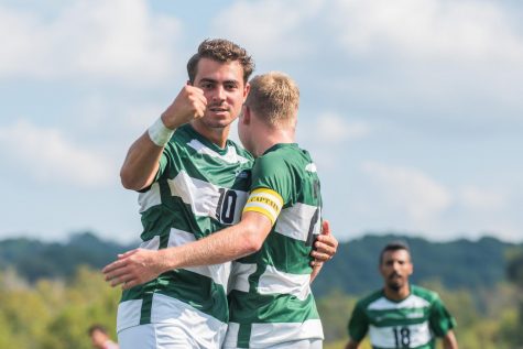 Men open RSC play with 6-3 win