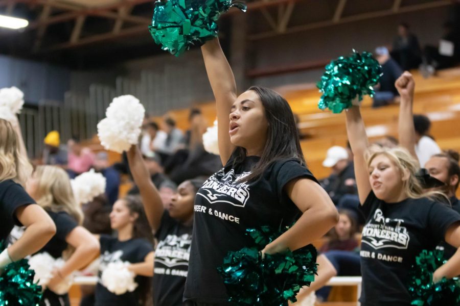Cheer and dance teams compete in duel charity meet