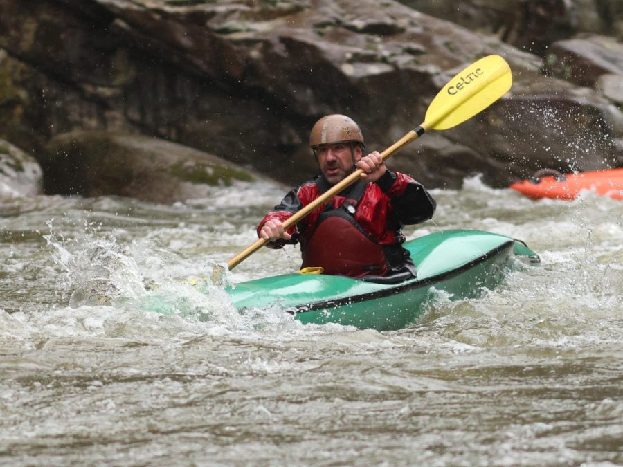 Matt+Pascal+paddling+on+Slippery+Rock+Creek+in+McConnells+Mill+State+Park