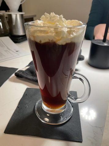 Decaf irish coffee from Orbis