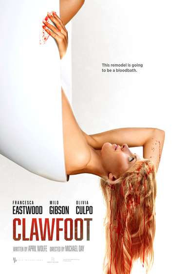 Poster of “Clawfoot” directed, shot, and edited by Point Park alumni. 