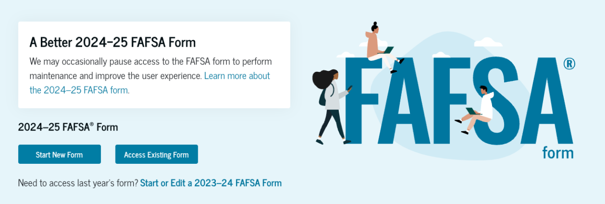 This years FAFSA form has been overhauled to make it simpler. 