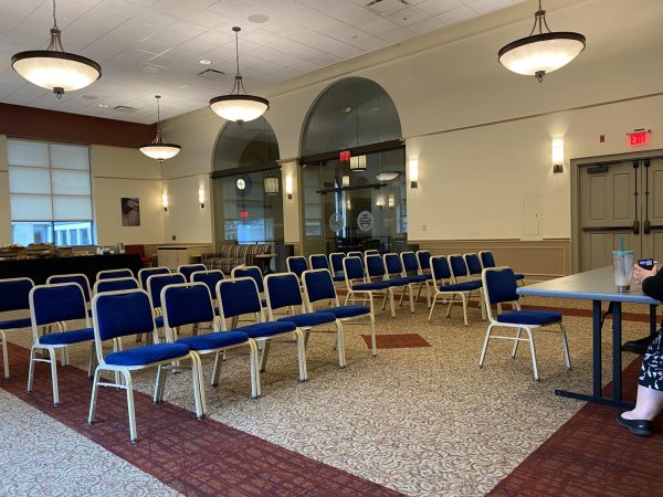 LH 200 during the BIPOC experiences town hall on March 14th. Nobody was present during the town hall.