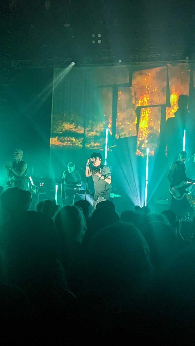 Gary Numan of Ministry performs in Columbus, Ohio.
