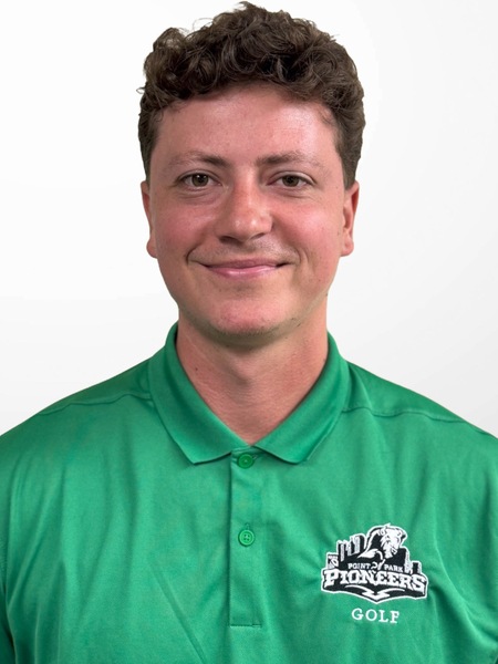 Max Kaminsky was hired as Point Park's golf coach in late September

Photo courtesy of Point Park Sports