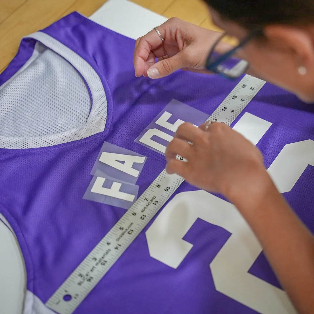 A jersey for "Fade" gets created. 

Courtesy of @fadefilm2025 Instagram