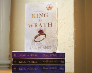 "King of Wrath" is prominently displayed on top of the rest of the series. 