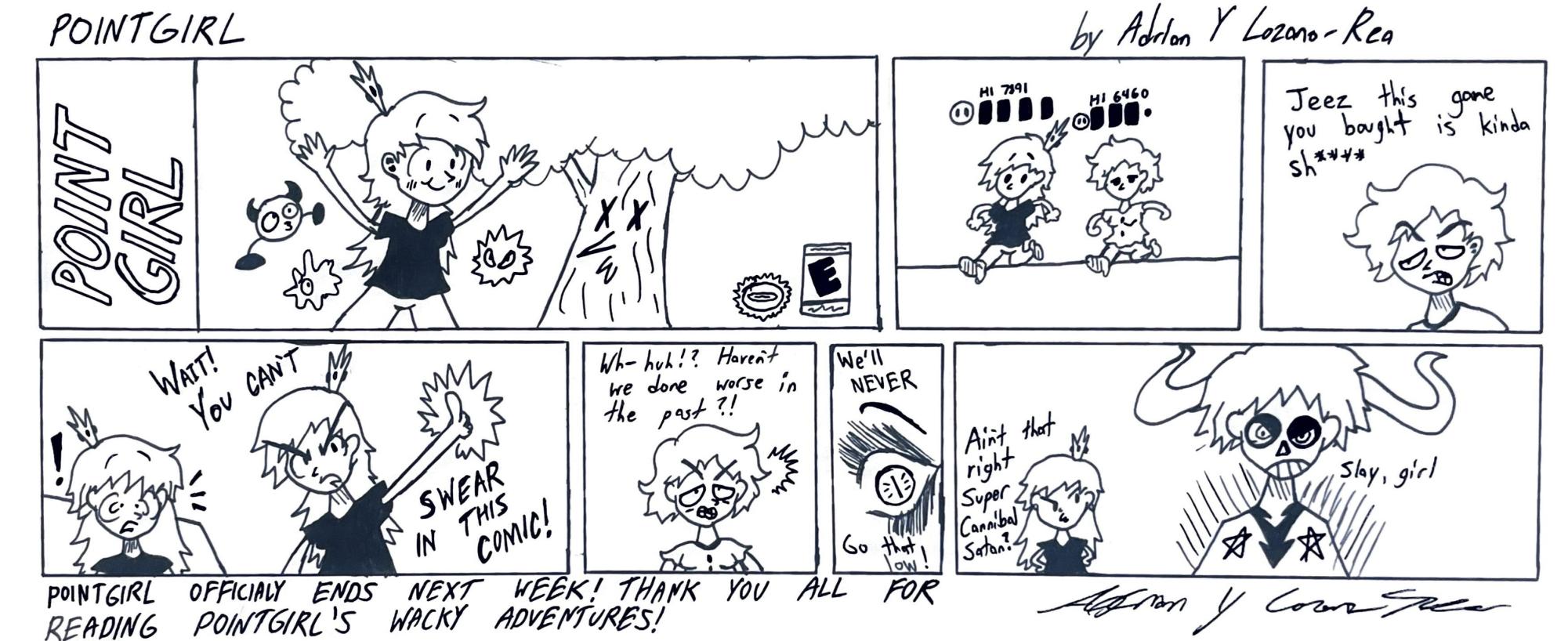 'POINTGIRL' Issue 24 by Adrian Y Lozano-Rea