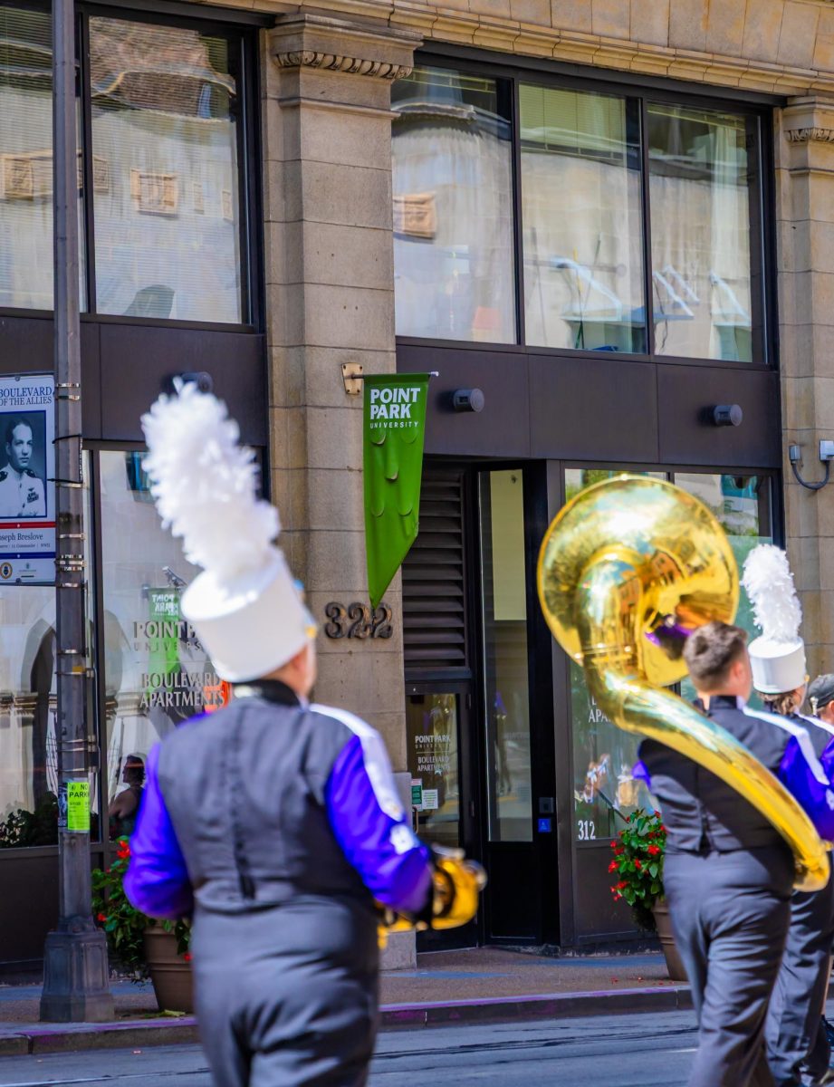 Pittsburgh’s 41st Annual Labor Day Parade descended down the Boulevard of the Allies past campus on the morning of Monday, September 1.