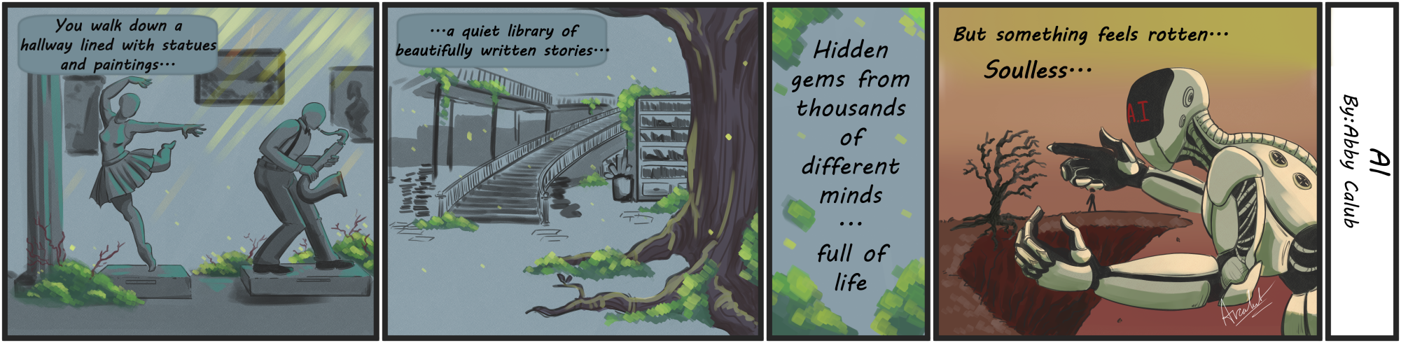 ‘Something’s missing’ by Abby Calub