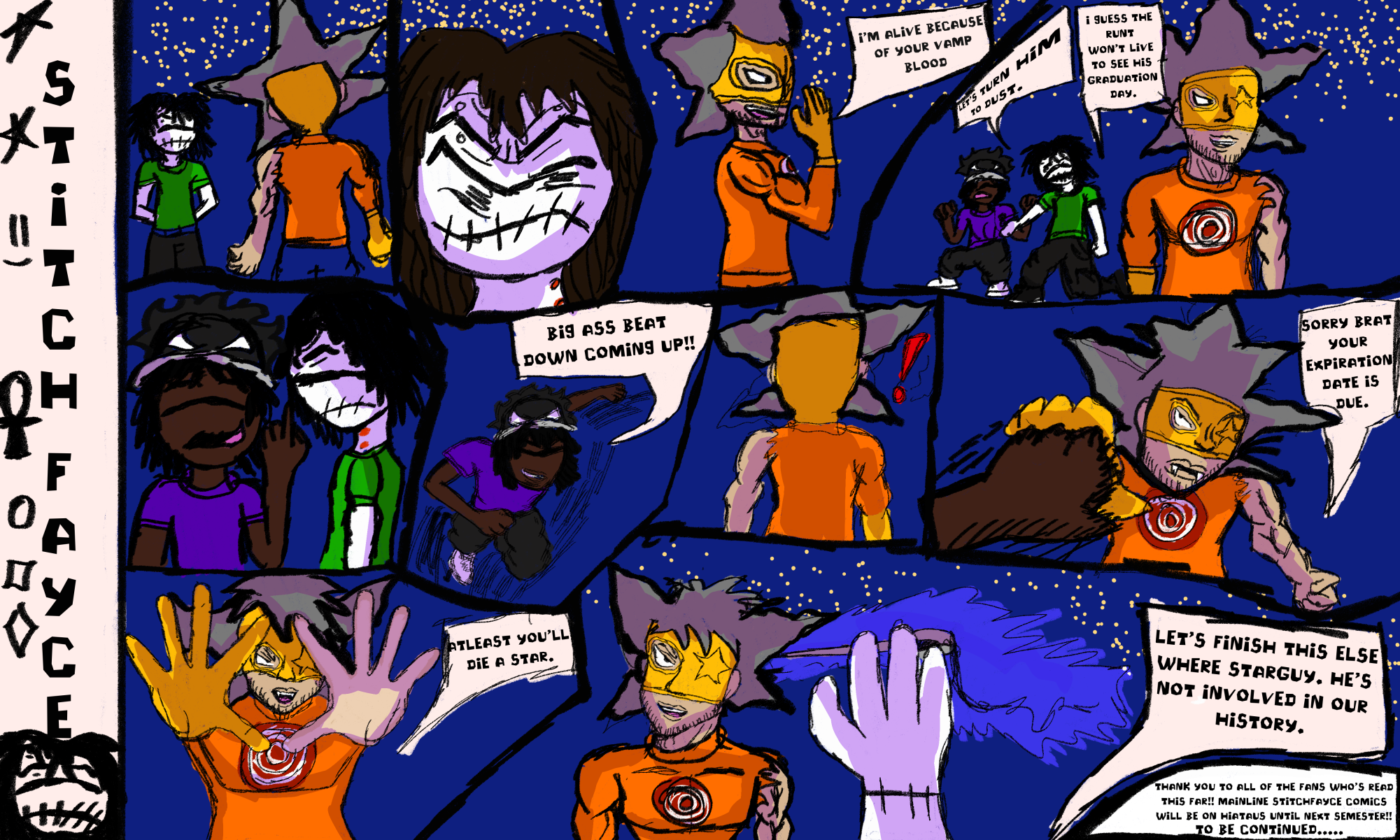 'He's back for more' by X'Aire Huger